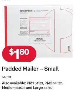 Australia Post Padded Mailer - Small offer