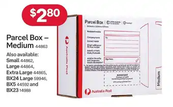 Australia Post Parcel Box - Medium offer