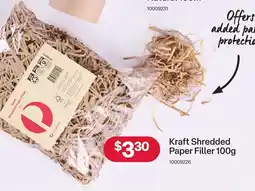 Australia Post Kraft Shredded Pap offer