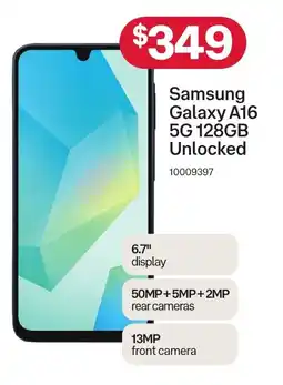 Australia Post Samsung Galaxy A16 5G 128GB Unlocked offer