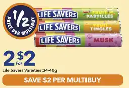 Ritchies Life Savers Varieties offer