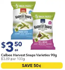 Ritchies Calbee Harvest Snaps Varieties offer