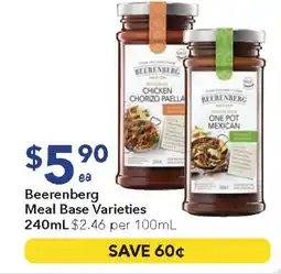 Ritchies Beerenberg Meal Base Varieties offer