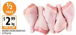 Supabarn Inghams Chicken Drumsticks offer