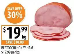 Supabarn Bertocchi honey ham offer