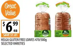 Supabarn Helga gluten free loaves offer