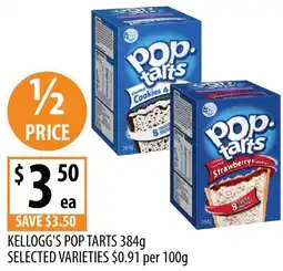 Supabarn KELLOGG'S POP TARTS offer