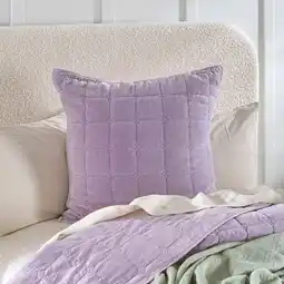 Pillow Talk Georgette Velvet European Pillowcase by M.U.S.E offer