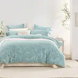 Pillow Talk Gwen Velvet Quilt Cover Set by Habitat offer
