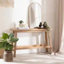 Pillow Talk Ward Recycled Teak Console by M.U.S.E offer
