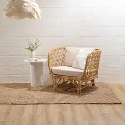 Pillow Talk Haven Jute Floor Rug by M.U.S.E offer