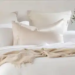 Pillow Talk Natural Mulberry Silk Pillowcase by M.U.S.E offer