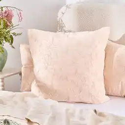 Pillow Talk Jaylee Floral European Pillowcase by Habitat offer