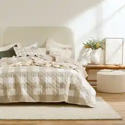Pillow Talk Hayden Reversible Coverlet Set by Essentials offer