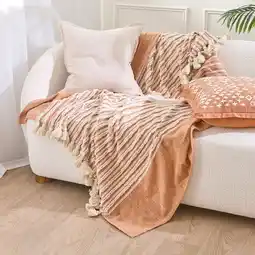 Pillow Talk Matera Tassel Throw by Habitat offer