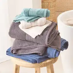 Pillow Talk Clayton Cotton Bath Towel Range by Habitat offer
