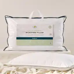 Pillow Talk Hypoallergenic Microfibre Medium Pillow by Greenfirst offer