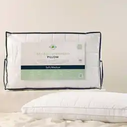 Pillow Talk Bamboo Surround Soft/Medium Pillow by Greenfirst offer