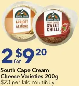 Ritchies South Cape Cream Cheese offer