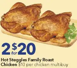 Ritchies Hot Steggles Family Roast Chicken offer