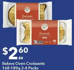Ritchies Bakers Oven Croissants offer