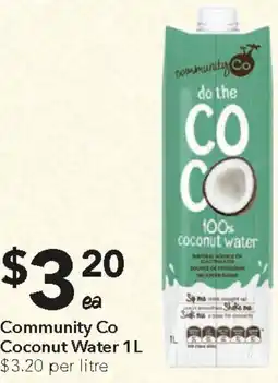 Ritchies Community Co Coconut Water offer