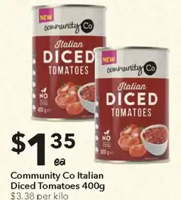 Ritchies Community Co Italian Diced Tomatoes offer