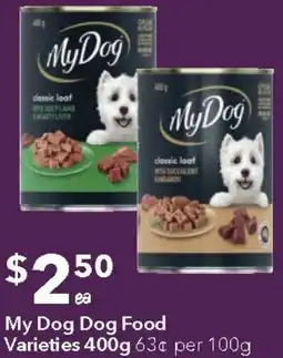 Ritchies My Dog Dog Food offer