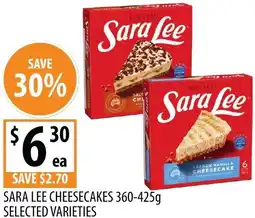 Supabarn Sara lee cheesecakes offer