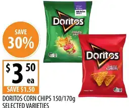 Supabarn Doritos corn chips offer