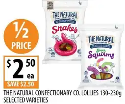 Supabarn The natural confectionary co. lollies offer