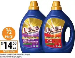 Supabarn Dynamo professional laundry liquid offer