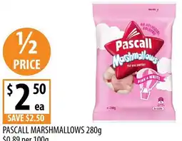 Supabarn Pascall marshmallows offer