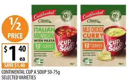 Supabarn Continental cup a soup offer