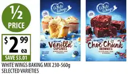 Supabarn White wings baking mix offer