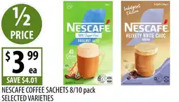 Supabarn Nescafe coffee sachets offer