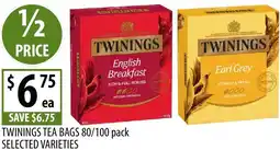 Supabarn Twinings english breakfast offer