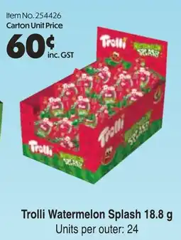 Campbells Wholesale Trolli Watermelon Splash offer