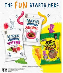 Campbells Wholesale The Natural Confectionery Co or Sour Patch Kids offer