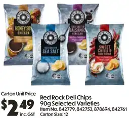 Campbells Wholesale Red Rock Deli Chips offer