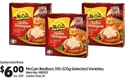 Campbells Wholesale Chicken Parmigiana offer