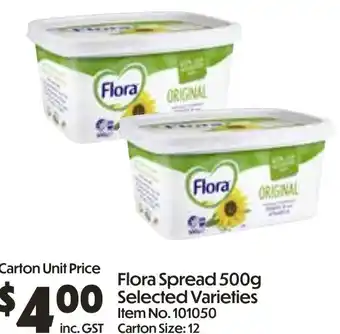 Campbells Wholesale Flora Spread offer