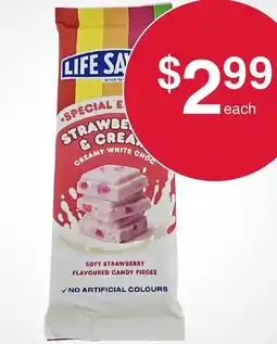 Australian Butchers Store Life Savers Strawberries Cream White Choc offer
