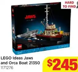 Mr Toys Lego Ideas Jaws and Orca Boat 21350 offer