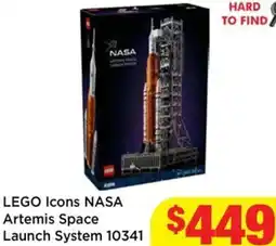 Mr Toys Lego Icons NASA Artemis Space Launch System 10341 offer