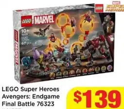 Mr Toys Lego Super Heroes Avengers: Endgame Final Battle 76323 offer