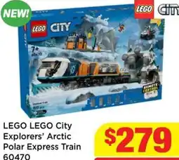 Mr Toys Lego City Explorers Arctic Polar Express Train 60470 offer