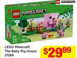 Mr Toys Lego Minecraft The Baby Pig House 21268 offer