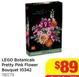 Mr Toys Lego Botanicals Pretty Pink Flower Bouquet 10342 offer