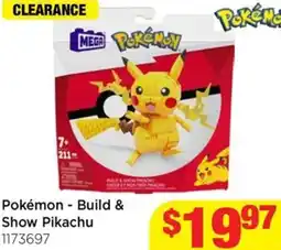 Mr Toys Pokémon - Build & Show Pikachu offer
